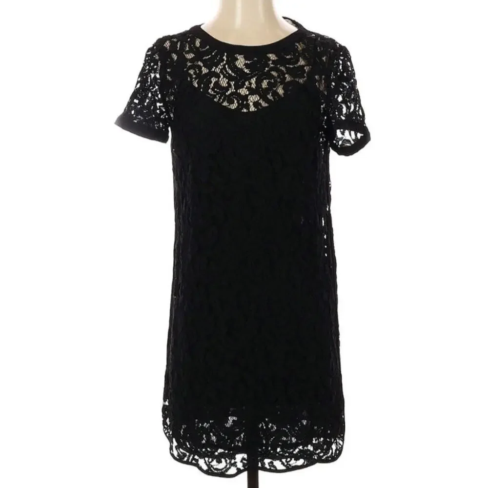 Michael Kors Black Lace Dress